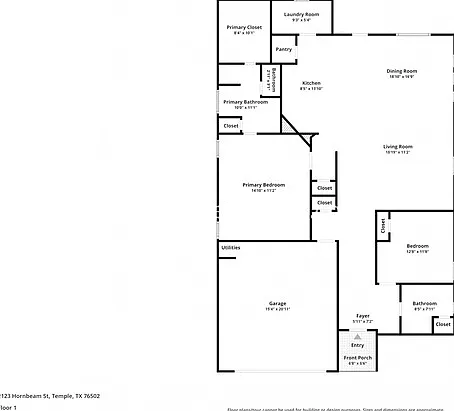 3 bed, 2.0 bath, 1881 sqft, $1,945 — Photo 3