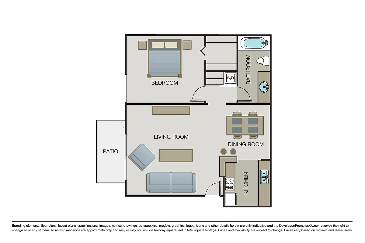 Floor plan Plan 1A