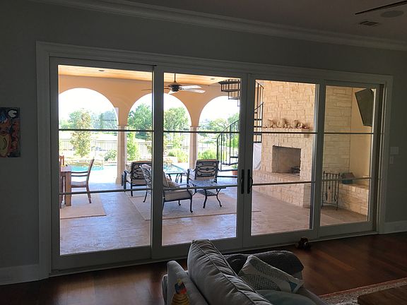 View to the 1st floor patio.