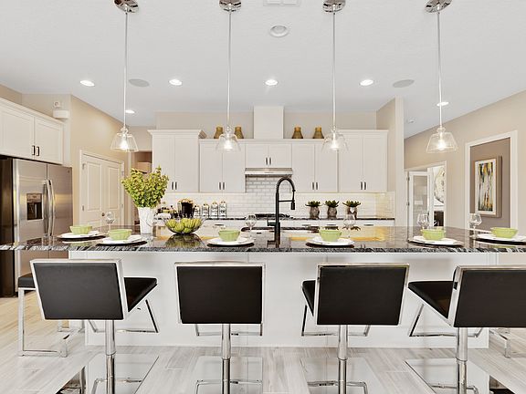 Stunning kitchen with island