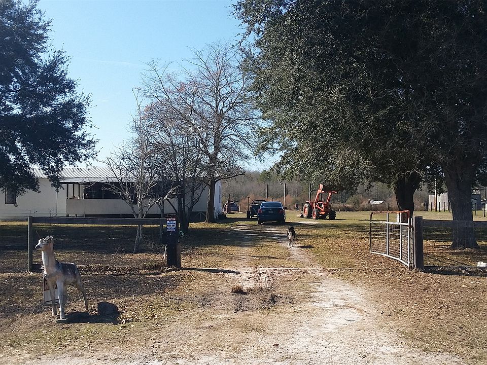 front of property