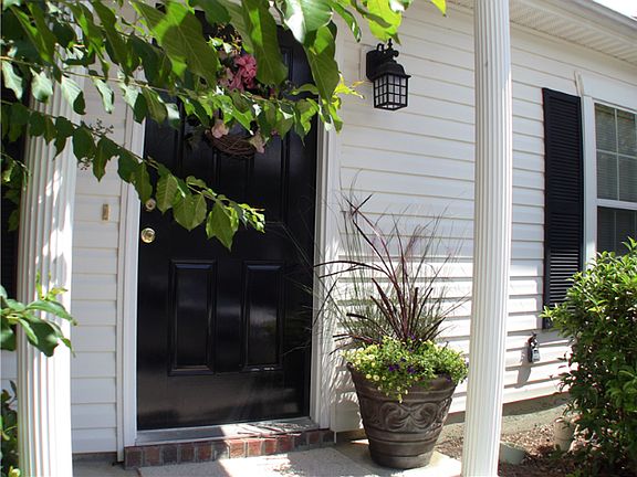 Beautiful covered entry