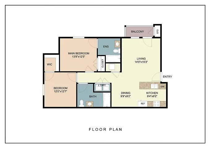 Floor plan Hickory