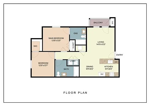 Floor plan Hickory