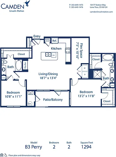 Floor plan Perry