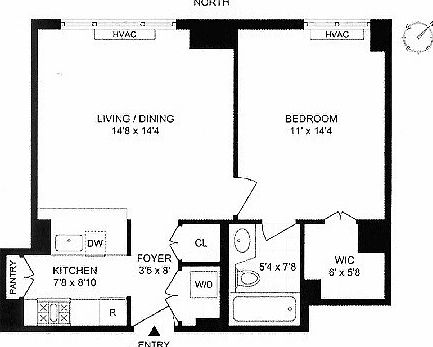 2nd image of 101 W 79th St APT 3H