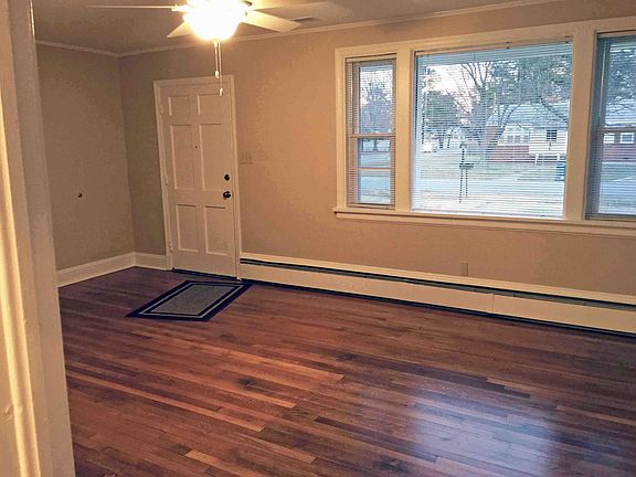 Picture window in living room