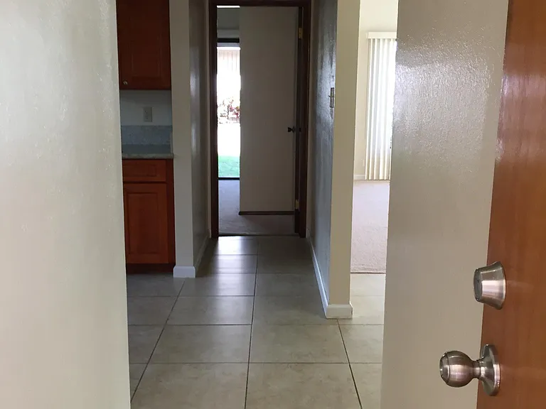 Garage entry to Bedroom
