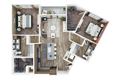 Floor plan B7