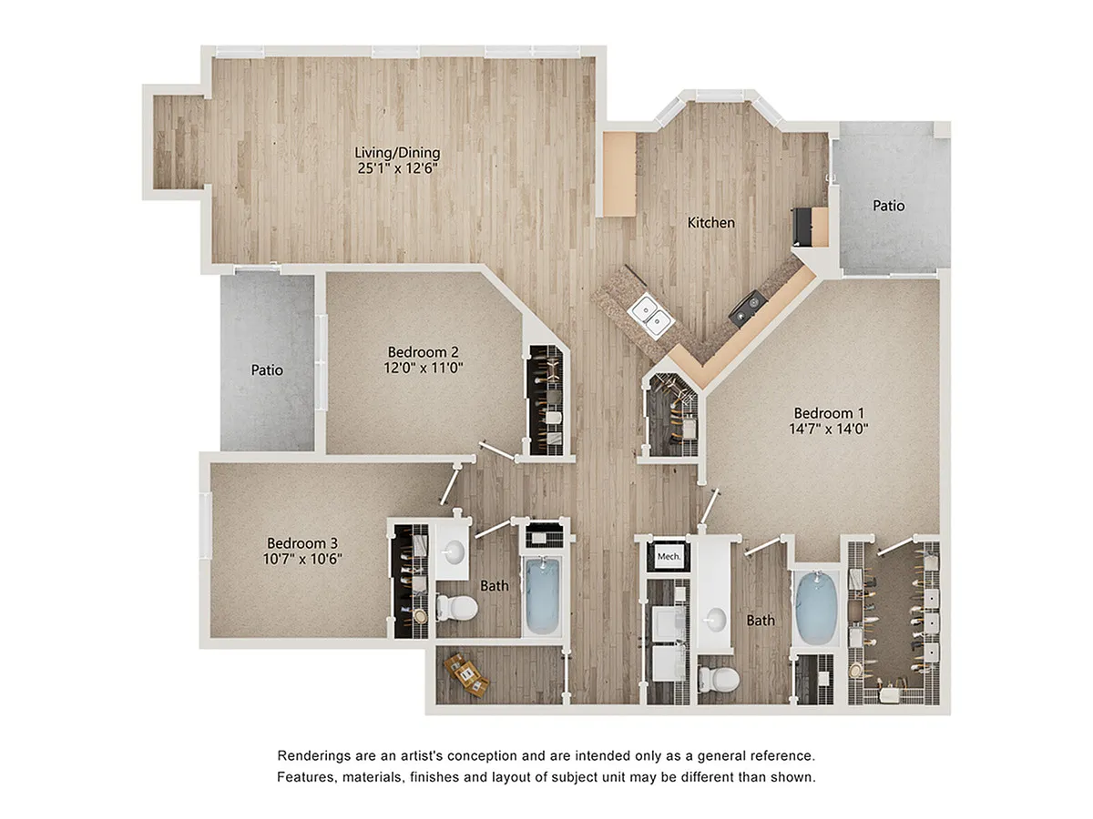 Floor plan Sussex