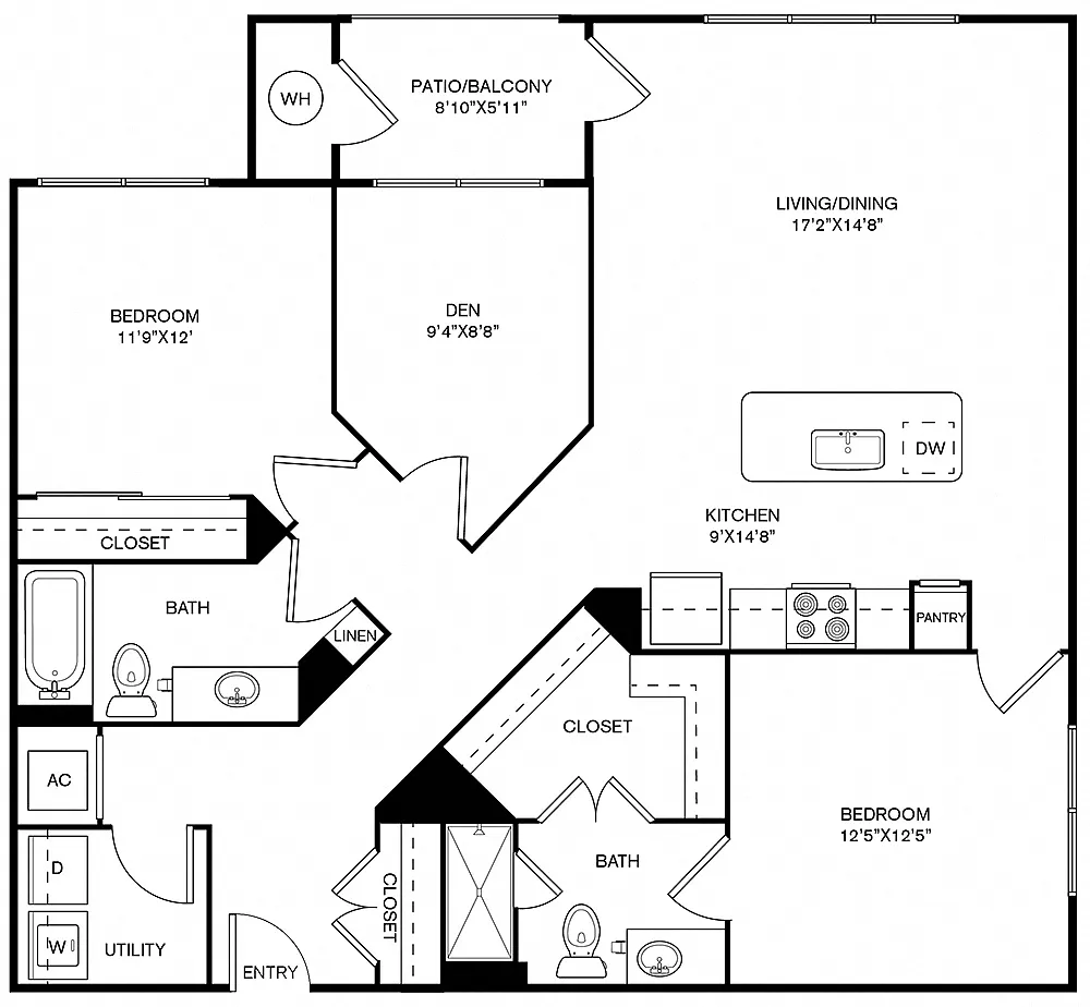 Floor plan B3