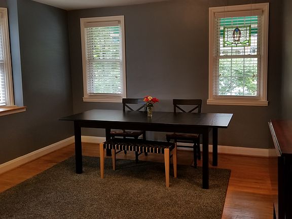 Dining room open to kitchen 