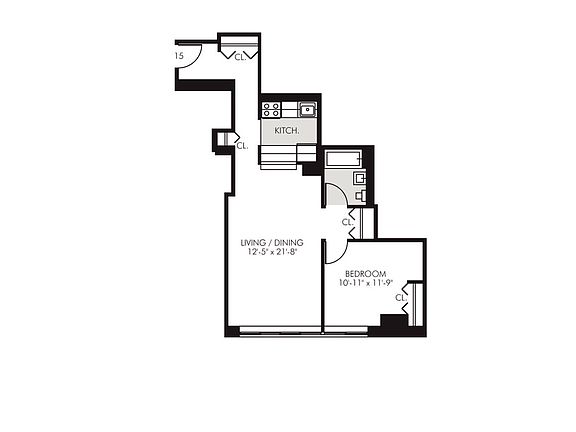 2nd image of 45 Wall St APT 415