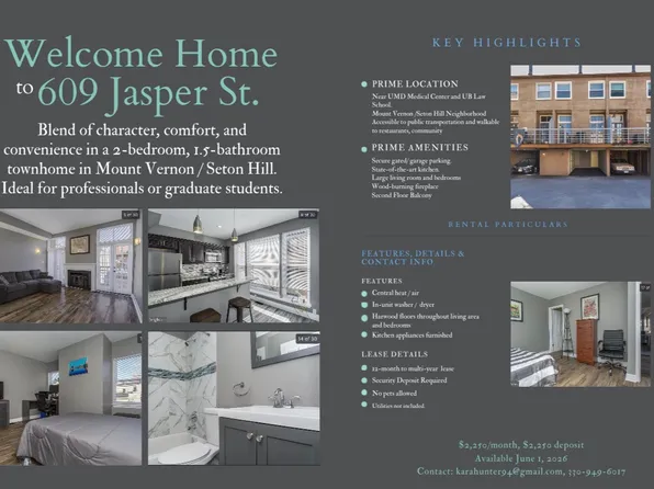 609 Jasper St, Baltimore, MD 21201