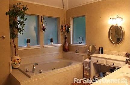 Master Bathroom
						:
						Jacuzzi tub, sep. shower, long vanity, vaulted ceilings, new texture in 2011