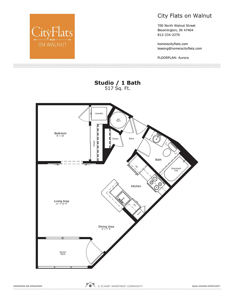 Floor plan Aurora 1.1