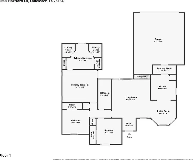 3 bed, 2.0 bath, 1355 sqft, $1,975 — Photo 2