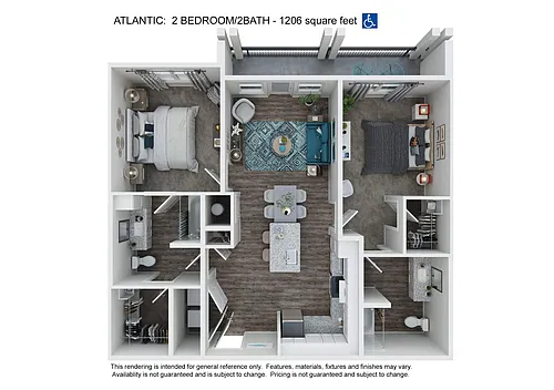 Floor plan B1H - Atlantic
