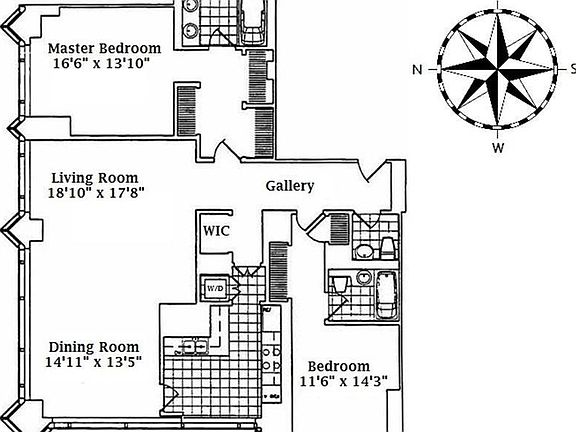 2nd image of 1 Central Park N #29G