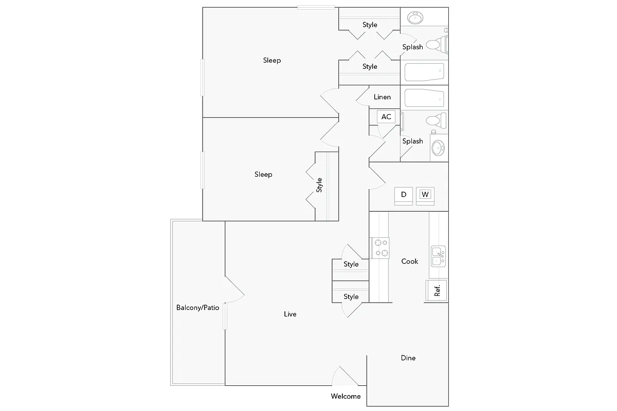 Floor plan Carlisle