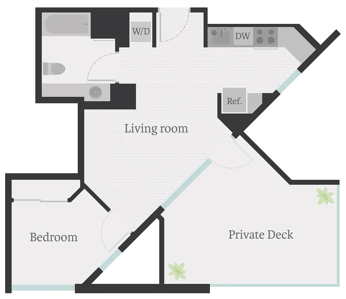 Floor plan Herbst Theatre