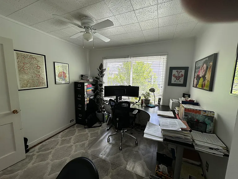 Bedroom 1. Currently and office.