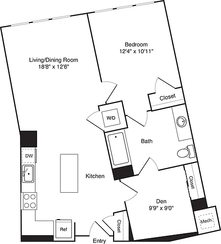 Floor plan B02_TypeA