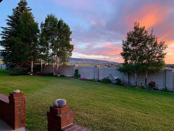 Evening view from house