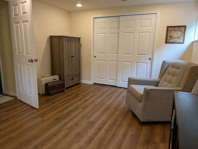 downstairs family room