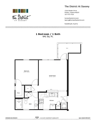 Floor plan Plum 2 / 1.1