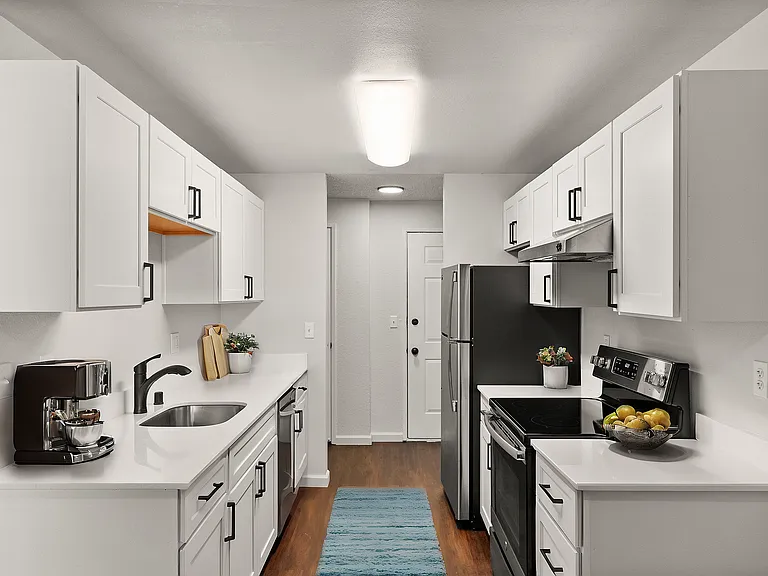 Elevate your culinary experience in this sleek and modern kitchen.