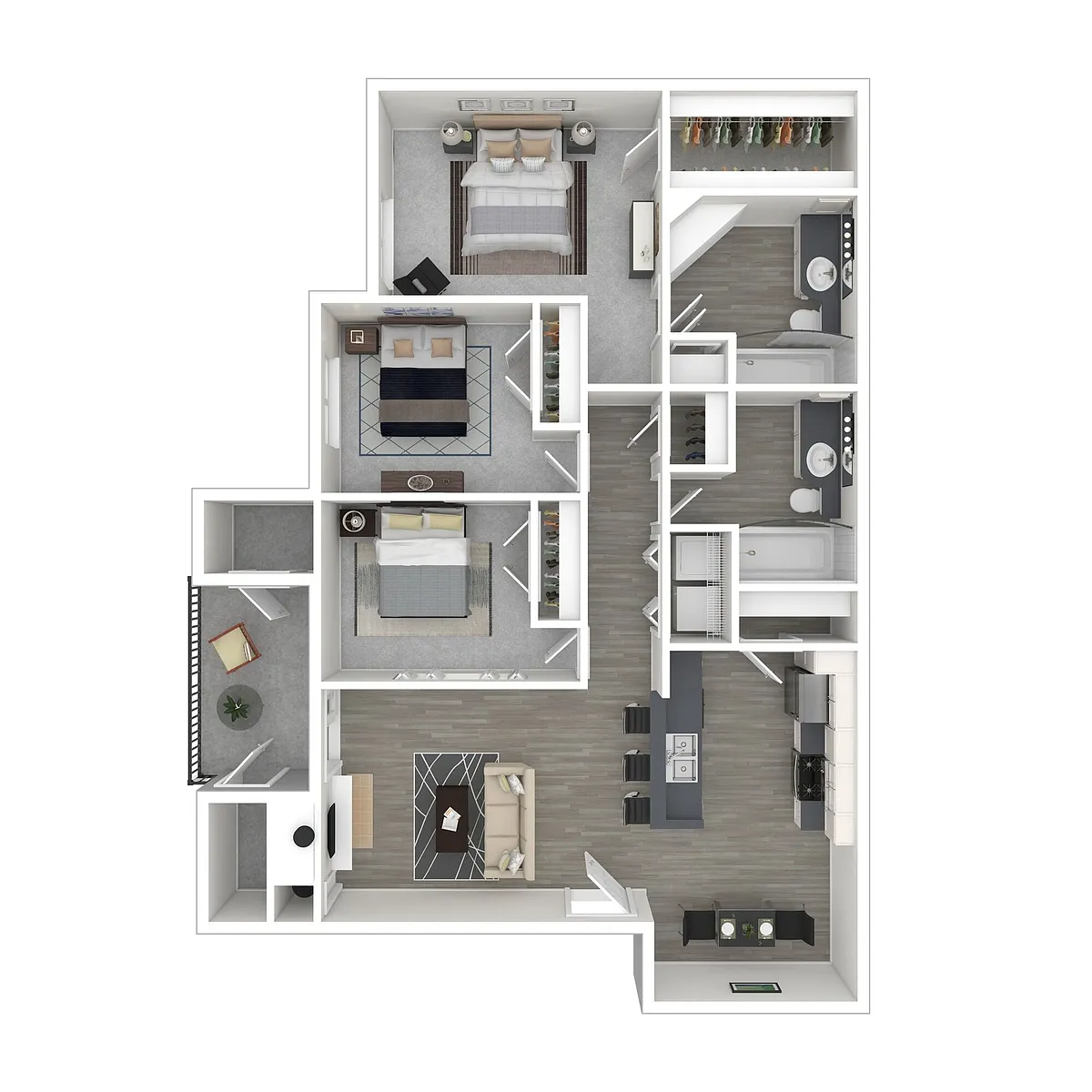 Floor plan Woodside