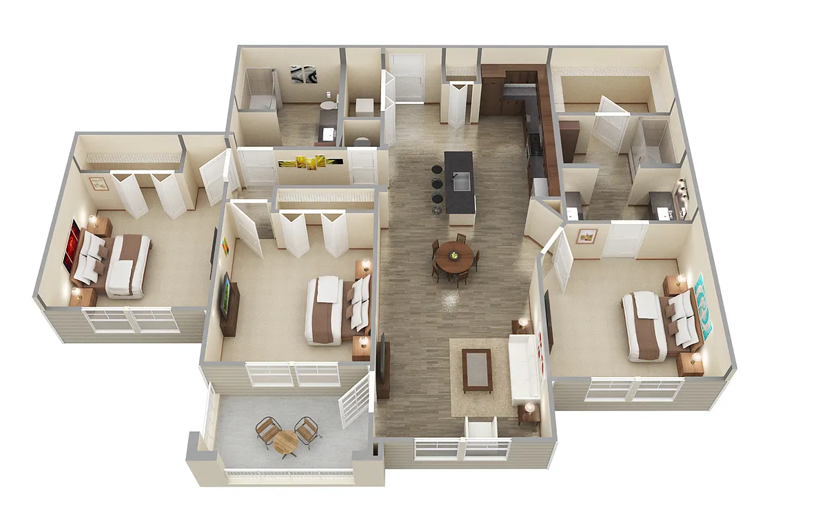 Floor plan C1 - Coronado