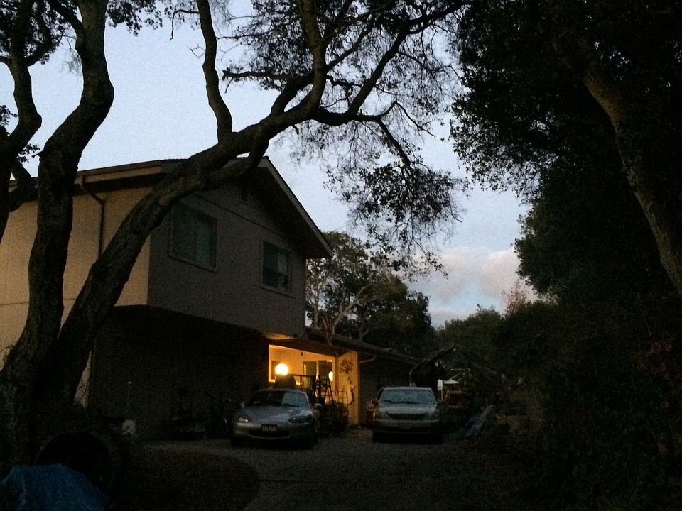 view from the private drive