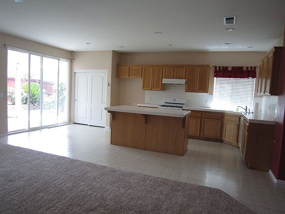 Kitchen open to Family Room