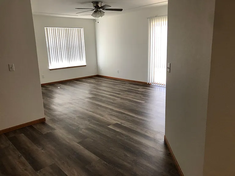 Living Room from kitchen/dining area prespective