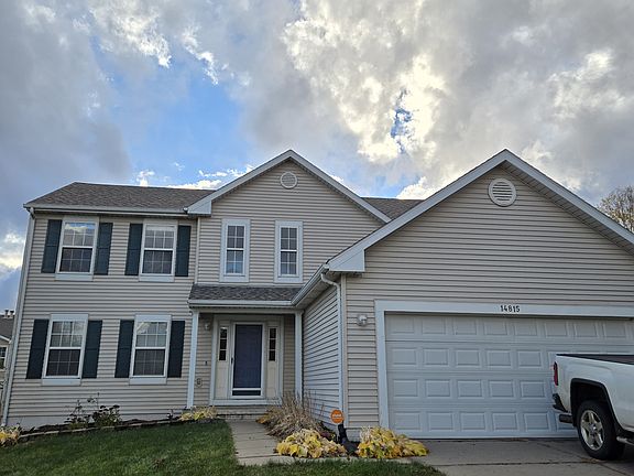 Front of the house in the winter
