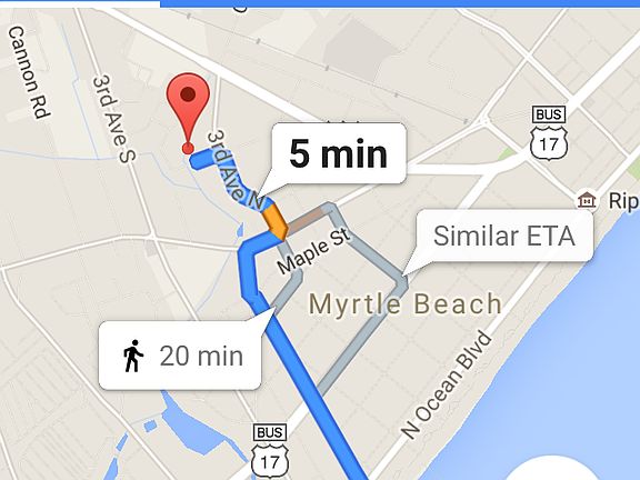 Close to the Beach !