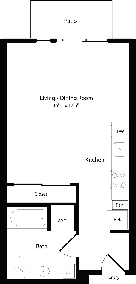 Floor plan S2 West- Floor 4