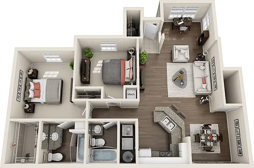 Floor plan THE COMPASS