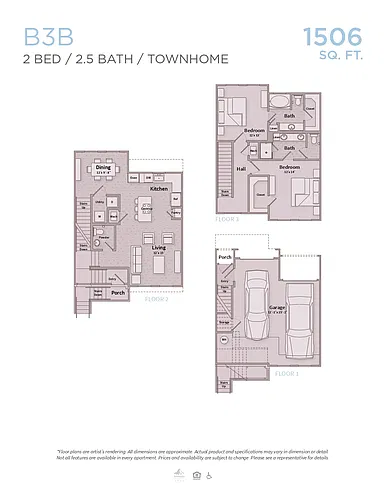 Floor plan B3B