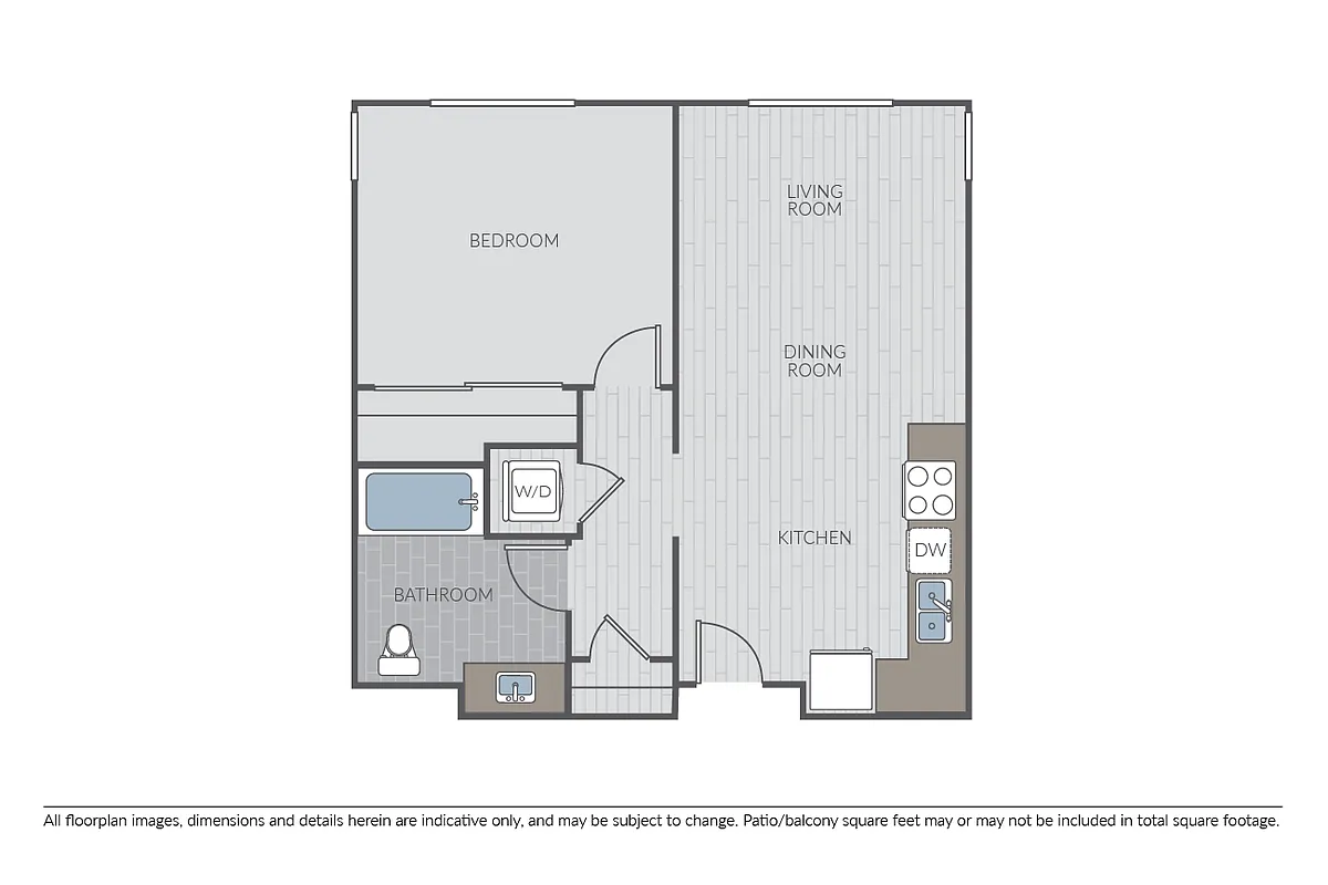Floor plan Plan 1E