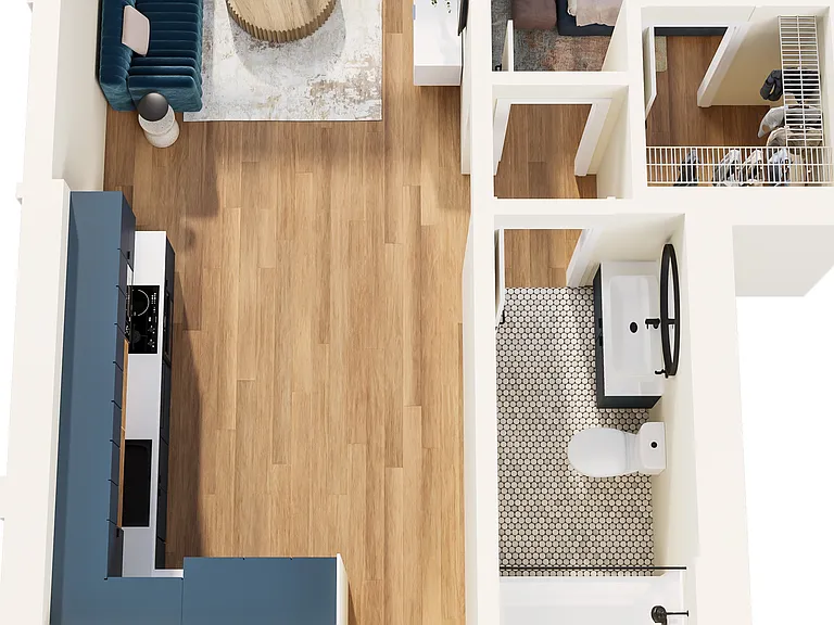 1-Bed B 1-Bed B