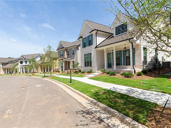 Waterside by The Providence Group streetscape. Now selling along The Chattahoochee River. Landscape