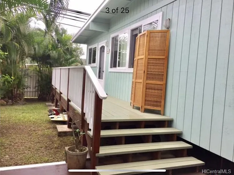 Front porch and entrance