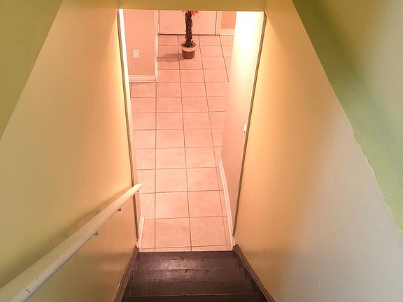 Separate entrance into the basement