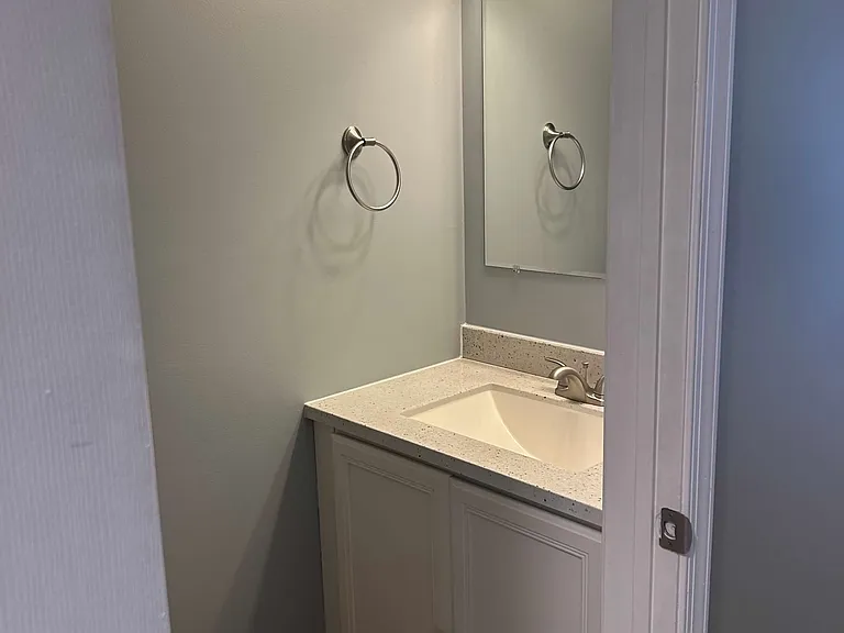 Half bath on 1st floor