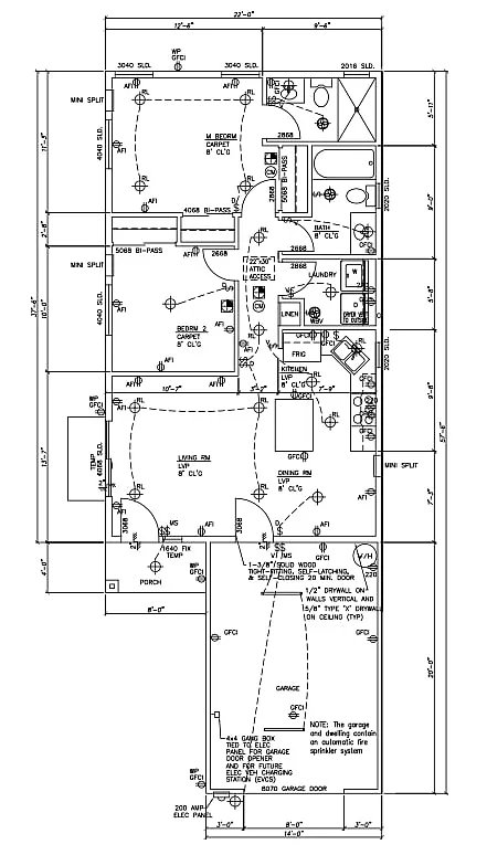Floor plan Ledger Estates