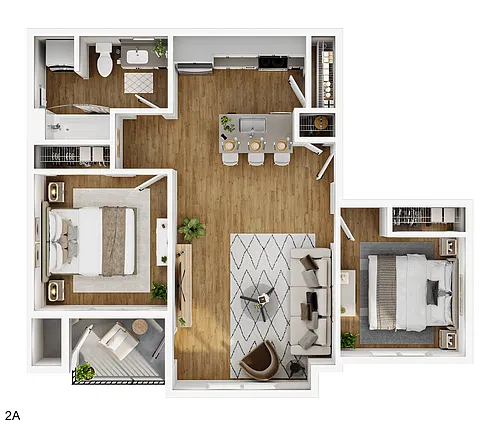 Floor plan 2A