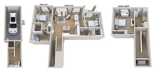 Floor plan C2TH